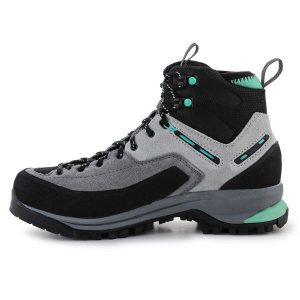 Buty górskie damskie Garmont VETTA TECH GTX. Szare buty trekkingowe Mizuno, z materiału, bez zapięcia. Za 589,99 zł.