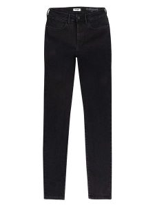 Wrangler Dżinsy - Skinny fit - w kolorze czarnym rozmiar: W27/L32. Czarne jeansy Wrangler, z aplikacjami, z podwyższonym stanem. Za 118,28 zł.