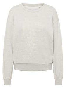 Mustang Bluza w kolorze jasnoszarym rozmiar: L. Szare bluzy Mustang, l, bez wzorów, bez kaptura. Za 100,99 zł.