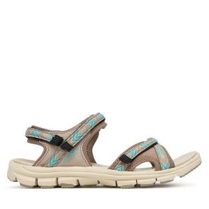 Sandały CMP. Zielone buty trekkingowe CMP, bez zapięcia. Za 209,99 zł.