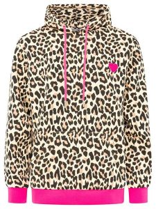 Zwillingsherz Bluza "Leo Herzpatch" w kolorze beżowym rozmiar: XXL. Brązowe bluzy Zwillingsherz, xxl, bez wzorów, z kapturem. Za 274,95 zł.