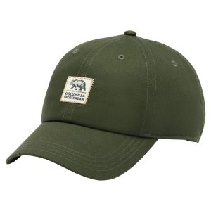 Czapka z daszkiem dla dorosłych Provisions Ball Cap. Zielone czapki Columbia, bez wzorów, z bawełny. Za 109,99 zł.