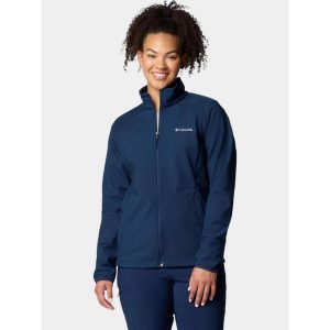 Kurtka softshell damska Columbia Kruser Ridge III. Niebieskie kurtki Columbia, xs, bez wzorów, z softshellu, bez kaptura. Za 439,00 zł.