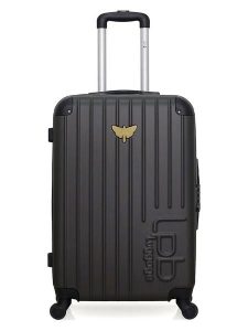 Les P´tites Bombes Walizka w kolorze czarnym - 41 x 65 x 26 cm rozmiar: onesize. Czarne walizki bez wzorów, z materiału. Za 195,99 zł.