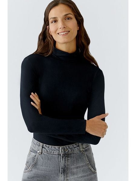 Oui Golf w kolorze czarnym rozmiar: 36. Czarne golfy Oui, bez wzorów. Za 153,71 zł.