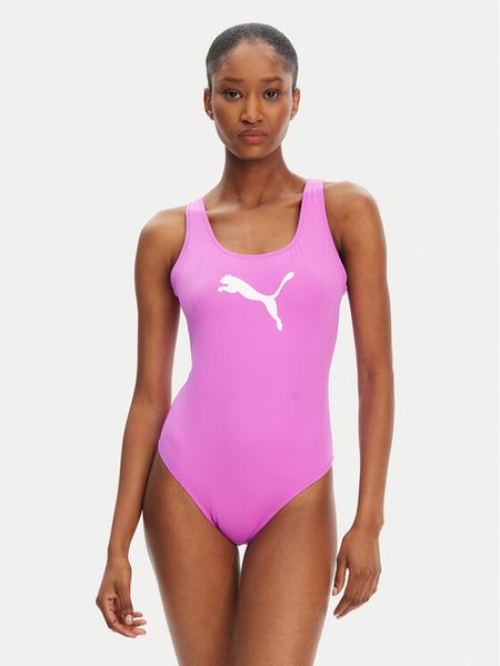 Puma Strój kąpielowy 907685 Różowy. Czerwone stroje jednoczęściowe Puma, bez wzorów, z syntetyku. Za 135,99 zł.