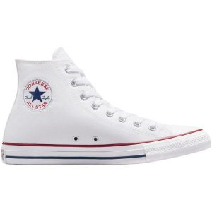 Trampki Converse Chuck Taylor All Star Hi, Dla obu płci. Białe buty sportowe Converse, bez wzorów, bez zapięcia. Za 490,00 zł.