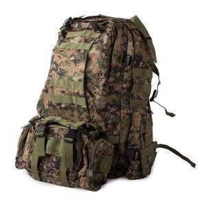 Plecak survivalowy kamuflaż 48,5 litra Rower. Zielone plecaki PROX. Za 116,76 zł.