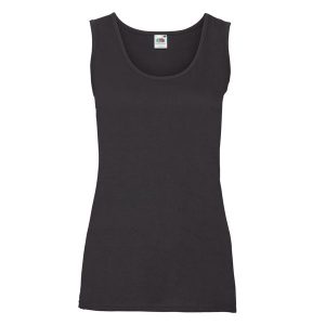 Podkoszulek Damski / Damski Valueweight. Białe koszulki sportowe FRUIT OF THE LOOM, bez wzorów, bez ramiączek. Za 46,99 zł.