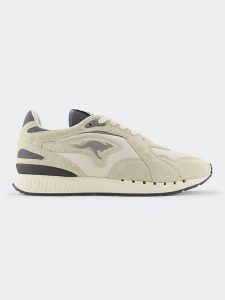 Kangaroos Skórzane sneakersy "Coil R3" w kolorze beżowym rozmiar: 41. Brązowe trampki KangaROOS, bez wzorów, z materiału, bez zapięcia. Za 217,99 zł.
