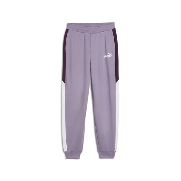 Młodzieżowe spodnie dresowe PUMA POWER PUMA Pale Plum Purple. Fioletowa spodnie dresowe Puma, l, bez wzorów, z dresówki. Za 121,99 zł.