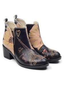 Goby Botki ze wzorem rozmiar: 36. Botki Goby, bez wzorów, bez obcasa, bez zapięcia. Za 347,99 zł.