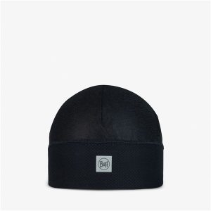 Czapka BUFF Underhelmet Liner. Czarne czapki Buff, bez wzorów, sportowe. W wyprzedaży za 89,93 zł.