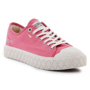 Buty Palladium Palla Ace Cvs Org 74447-699-M różowe. Czerwone trampki bez wzorów, z bawełny, bez zapięcia. Za 517,53 zł.