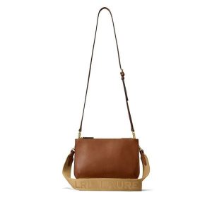 Torebka LAUREN RALPH LAUREN. Brązowe torebki klasyczne Lauren Ralph Lauren, bez wzorów, bez dodatków. Za 699,99 zł.