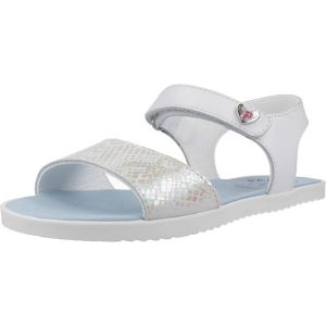 Sandały PABLOSKY 452100P Biały. Białe buty trekkingowe PABLOSKY, bez wzorów, ze skóry, bez obcasa, bez zapięcia. Za 238,99 zł.