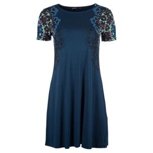 Desigual Sukienka Damska Cora Xs Ciemny Niebieski. Sukienki marki Desigual. W wyprzedaży za 238,00 zł.