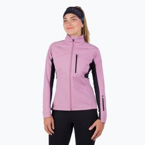 Kurtka softshell damska Rossignol Genetys. Fioletowe kurtki Rossignol, na zimę, bez wzorów, z softshellu, bez kaptura, narciarskie. Za 459,99 zł.