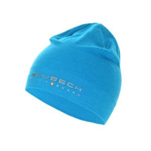 Czapka wełniana dwuwarstwowa unisex Brubeck EXTREME WOOL. Niebieskie czapki Brubeck, bez wzorów, z elastanu, sportowe. Za 63,74 zł.