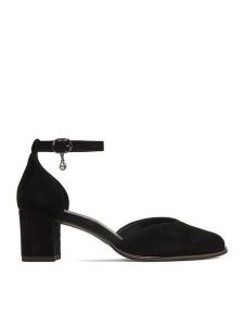 Lasocki Czółenka CEO-WB-VELA-02 Czarny. Czarne czółenka Lasocki, bez wzorów, ze skóry, bez obcasa, bez zapięcia. Za 229,99 zł.