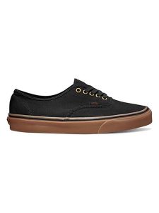 Vans Sneakersy "Authentic" w kolorze czarnym rozmiar: 43. Czarne trampki Vans, bez wzorów, bez zapięcia. Za 158,84 zł.
