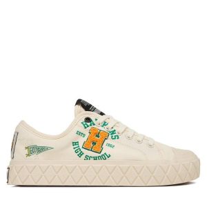 Trampki Palladium. Białe trampki Palladium, bez wzorów, bez zapięcia. Za 449,99 zł.