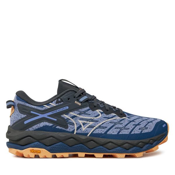 Buty do biegania Mizuno. Fioletowe buty sportowe Mizuno, bez wzorów, bez zapięcia, do biegania, mizuno wave. Za 459,99 zł.