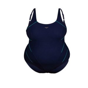 Strój kąpielowy damski jednoczęściowy kostium basen Arena Bodylift. Czarne stroje jednoczęściowe Arena, bez wzorów. Za 149,99 zł.