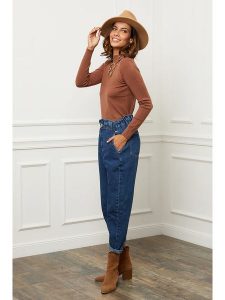 Soft Cashmere Golf w kolorze brązowym rozmiar: 34/36. Brązowe golfy Soft Cashmere, bez wzorów, z kaszmiru. Za 118,01 zł.