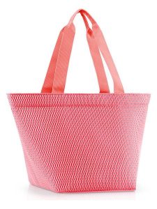 Reisenthel Shopper bag w kolorze różowym - 51 x 30,5 x 26 cm rozmiar: onesize. Różowe shopper bag Reisenthel, bez wzorów, z materiału, na ramię, bez dodatków. Za 60,99 zł.