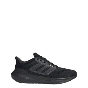 Buty Ultrabounce. Czarne buty sportowe ADIDAS, bez wzorów, z materiału, bez zapięcia, do biegania. Za 339,00 zł.