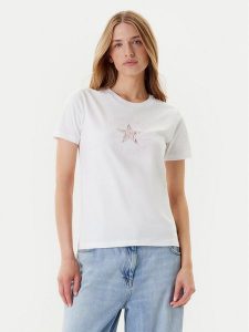 Converse T-Shirt Floral Chuck Taylor 10027751-A01 Biały Regular Fit. Białe t-shirty Converse, m, bez wzorów, z bawełny, bez kołnierzyka, bez ramiączek. Za 79,99 zł.