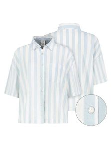 Eight2Nine Koszula w kolorze błękitno-białym rozmiar: M. Białe koszule Eight2Nine, m, bez wzorów, bez kołnierzyka, bez ramiączek. Za 86,99 zł.