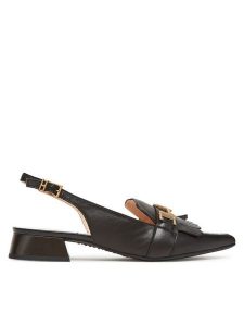 Hispanitas Baleriny Dali CHV253817 Czarny. Czarne balerinki Hispanitas, bez wzorów, ze skóry, bez obcasa, bez zapięcia. Za 359,99 zł.