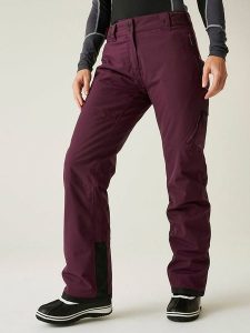 Dare 2b Spodnie narciarskie "Ice" w kolorze czerwonym rozmiar: 32. Czerwone spodnie sportowe Dare 2b, bez wzorów, narciarskie. Za 306,73 zł.