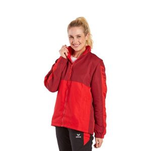 Kurtka Erima Six Wings. Czerwone kurtki Erima, bez wzorów, z polaru, z kapturem. Za 321,50 zł.