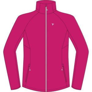 Damska kurtka narciarska Silvini Cassiana. Czerwone kurtki SILVINI, bez wzorów, bez kaptura. Za 394,00 zł.