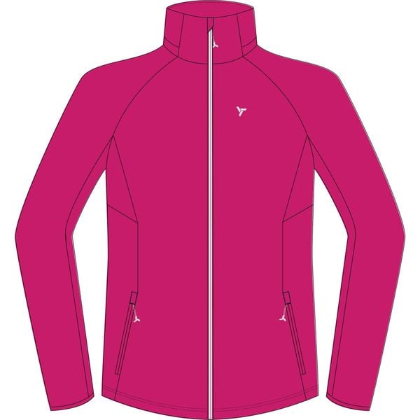 Damska kurtka narciarska Silvini Cassiana. Czerwone kurtki SILVINI, bez wzorów, bez kaptura. Za 394,00 zł.