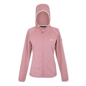 Damska Bluza Polarowa Huntdale Fleece Jacket. Czerwone bluzy Regatta, na zimę, bez wzorów, z polaru, bez kaptura. Za 76,99 zł.