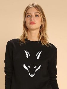 WOOOP Bluza w kolorze czarnym rozmiar: XS. Czarne bluzy Wooop, xs, bez wzorów, bez kaptura. Za 78,84 zł.