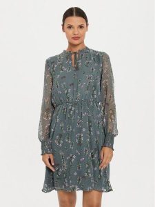 ONLY Sukienka codzienna Tessa Eliza 15303601 Zielony Regular Fit. Zielone kombinezony ONLY, na co dzień, m, bez wzorów, z syntetyku, bez kołnierzyka, bez ramiączek, proste. Za 129,99 zł.