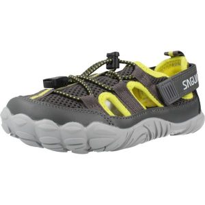 Sandały SAGUARO BREEZE III Szary. Szare sandały SAGUARO, bez wzorów, z syntetyku, bez obcasa, bez zapięcia. Za 215,99 zł.