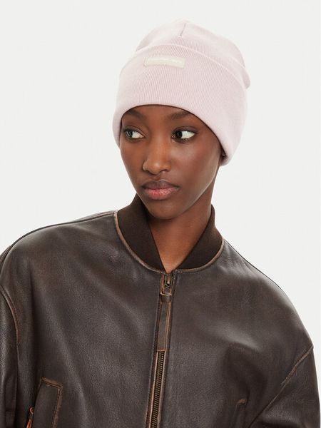 Calvin Klein Czapka Inst Patch Beanie K60K612322 Różowy. Czerwone czapki Calvin Klein, bez wzorów, z bawełny. Za 149,99 zł.