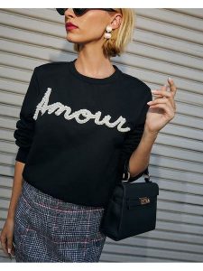 Milan Kiss Bluza w kolorze czarnym rozmiar: S. Czarne bluzy Milan Kiss, s, bez wzorów, bez kaptura. Za 140,53 zł.