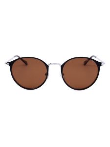 Lee Cooper Damskie okulary przeciwsłoneczne w kolorze srebrno-jasnobrązowo-czarnym rozmiar: 52. Brązowe okulary przeciwsłoneczne Lee Cooper. Za 139,95 zł.