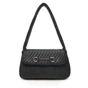 Torebka Guess. Czarne torebki klasyczne Guess, z aplikacjami, bez dodatków. Za 369,99 zł.