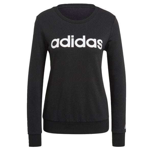 Bluza Essentials Logo Rozmiar M Czarny - GL0718. Białe bluzy ADIDAS, m, bez wzorów, bez kaptura. Za 206,20 zł.