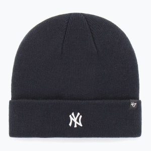 Czapka zimowa 47 Brand MLB New York Yankees Centerfield. Niebieskie czapki 47 Brand, bez wzorów. Za 79,99 zł.