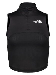 The North Face Top funkcyjny "Perf" w kolorze czarnym rozmiar: L. Czarne topy The North Face, l, bez wzorów, z materiału, bez kołnierzyka, bez ramiączek. Za 109,78 zł.