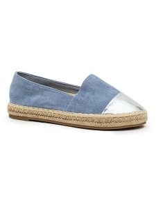 Foreverfolie Espadryle w kolorze niebieskim rozmiar: 36. Niebieskie espadryle Foreverfolie, bez wzorów, bez obcasa. Za 92,21 zł.